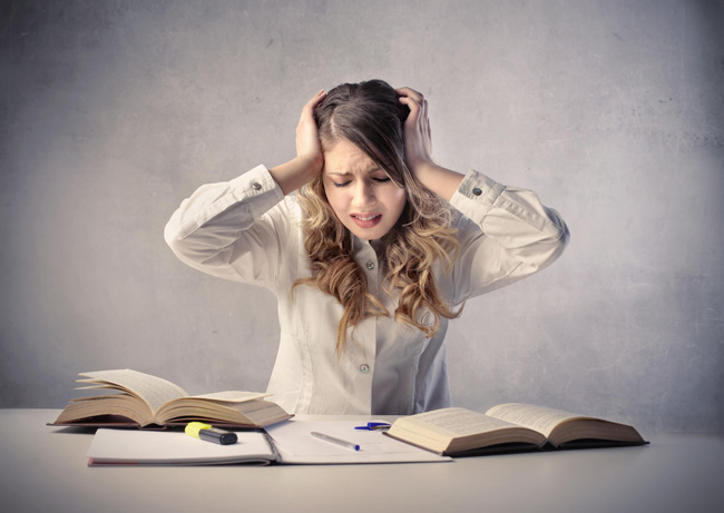 Le stress des examens